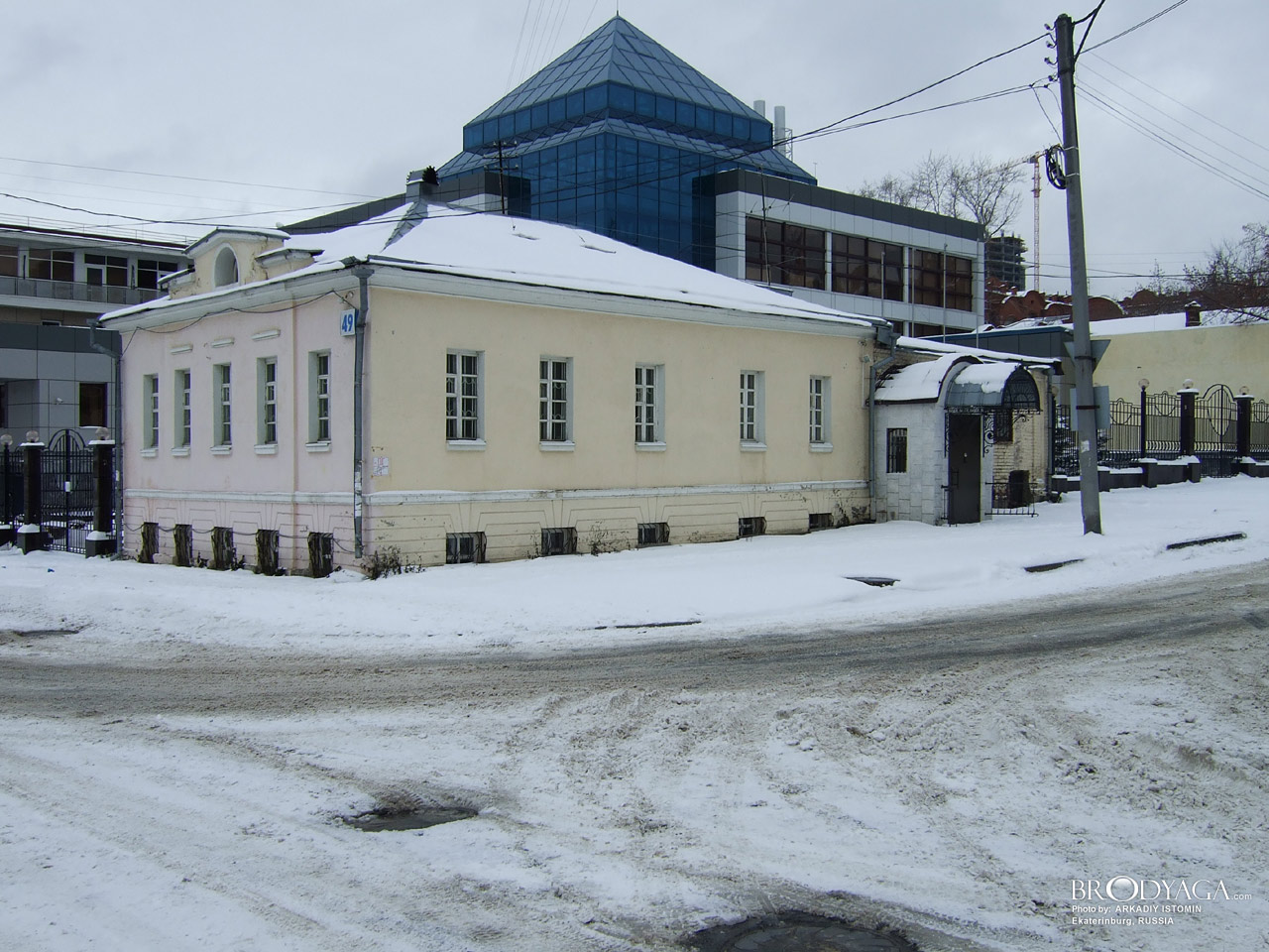 Дом купца Сапожникова П.Я., Максима Горького 49, Екатеринбург (Ekaterinburg)